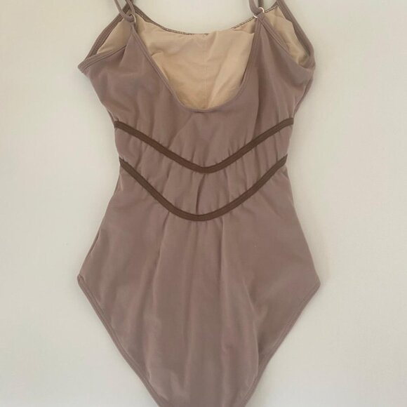 Nikolay Camilla Leotard, Coffee Color Size XS Women - Picture 2 of 3